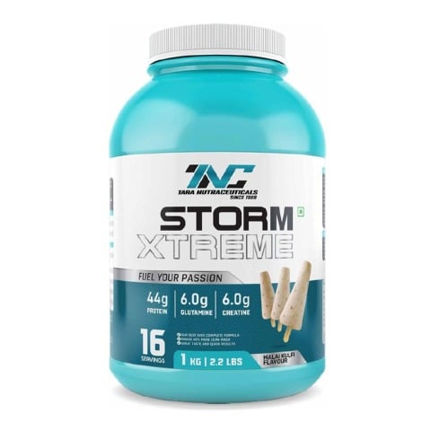 1 - Tara Nutraceuticals Storm Xtreme,  2.2 lb  Malai Kulfi 