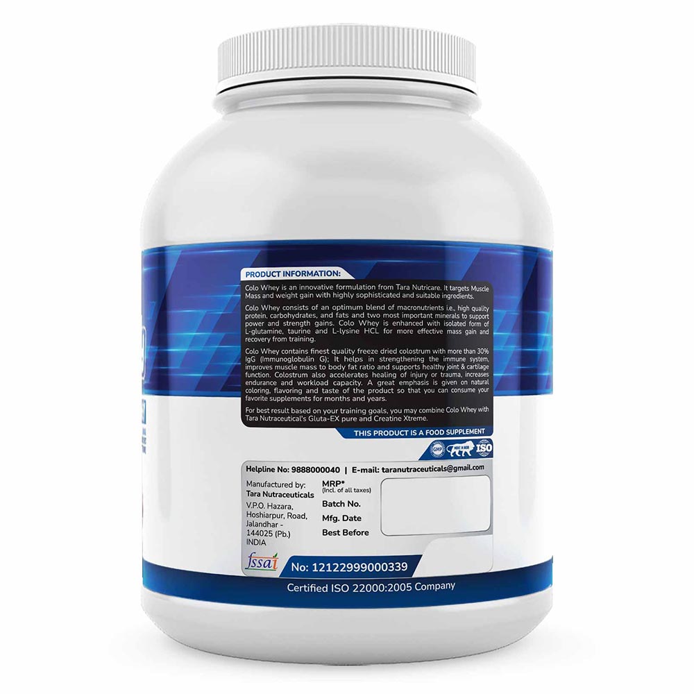 3 - Tara Nutraceuticals Colo Whey,  6.6 lb  Chocolate 