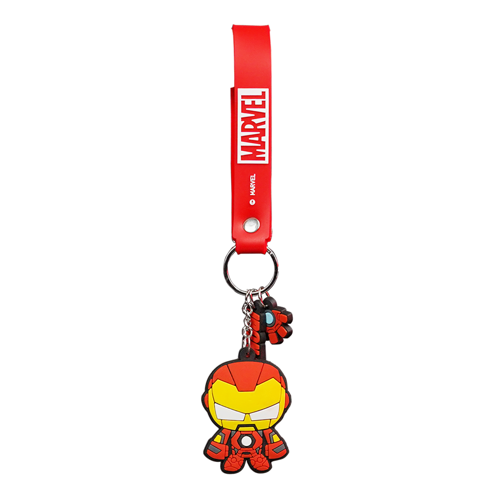 Gritzo Ironman PVC Keychain, Free Size Multi