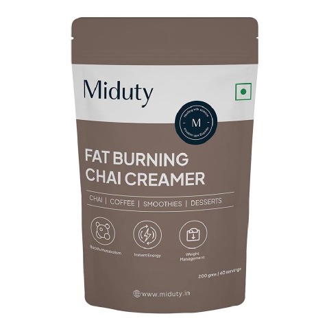 8 - Miduty Fat Burning Chai Creamer,  200 g  Unflavoured 
