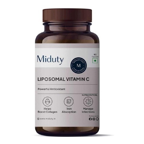 7 - Miduty Liposomal Vitamin C,  90 capsules  Unflavoured 