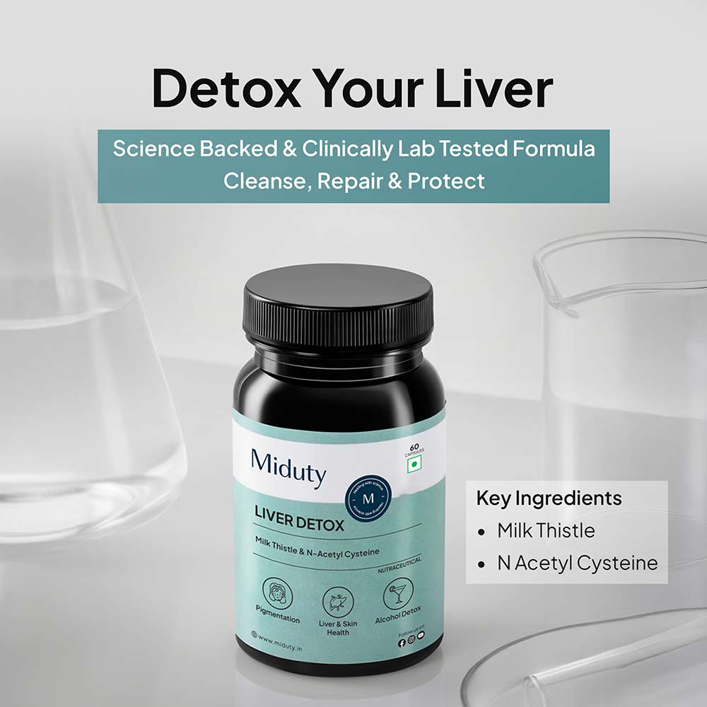 10 - Miduty Liver Detox,  60 capsules 