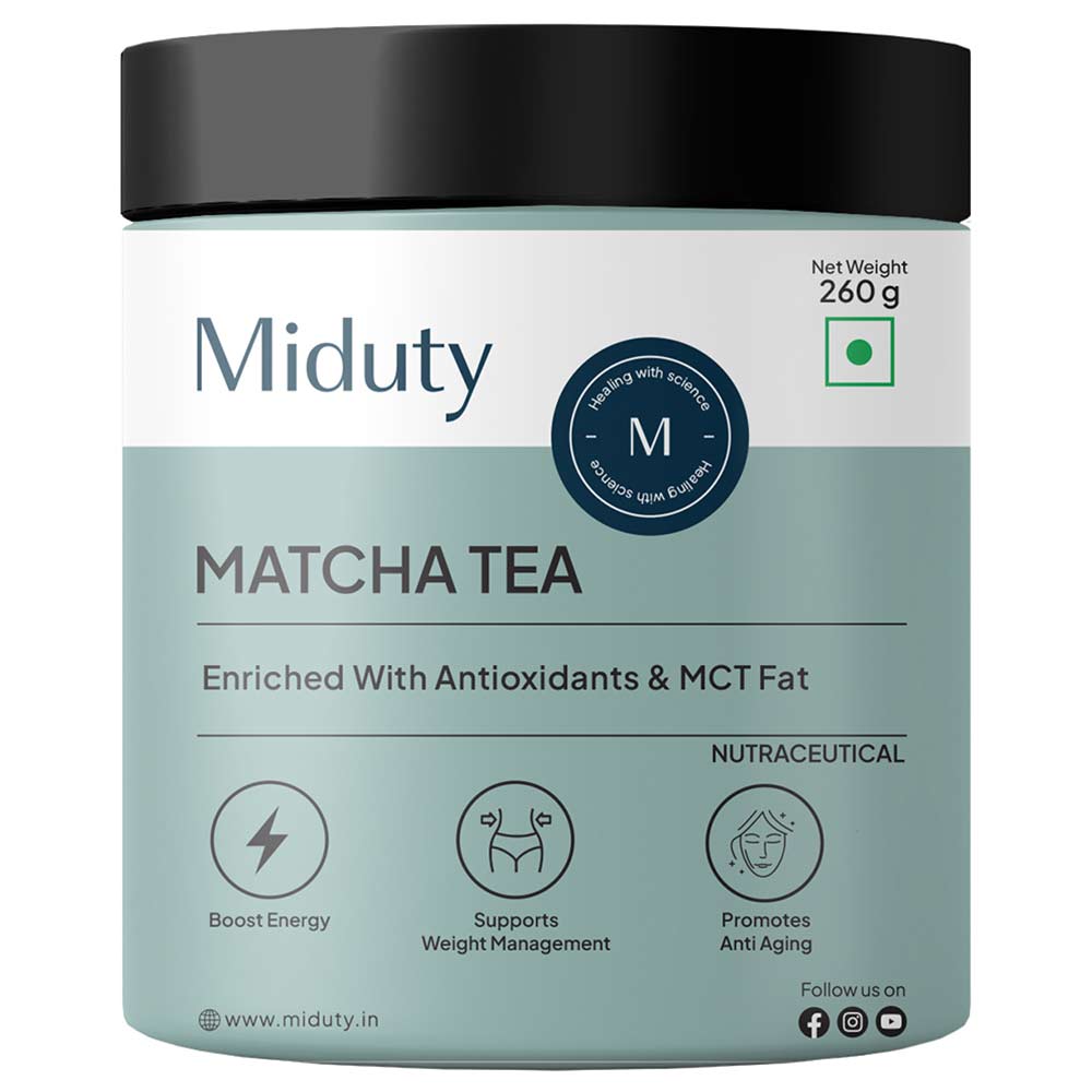 8 - Miduty Matcha Tea,  260 g  Vanilla-Cardamom 
