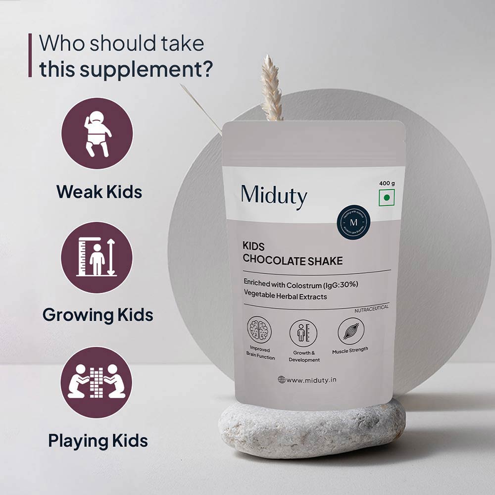 8 - Miduty Kids Shake,  400 g  Chocolate 