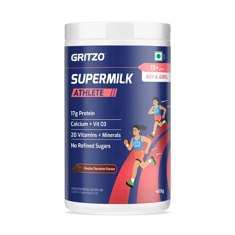 2 - Supermilk Athlete for 13+ Years,  400 g  Double Chocolate  13+ Yrs  Boy/Girl 