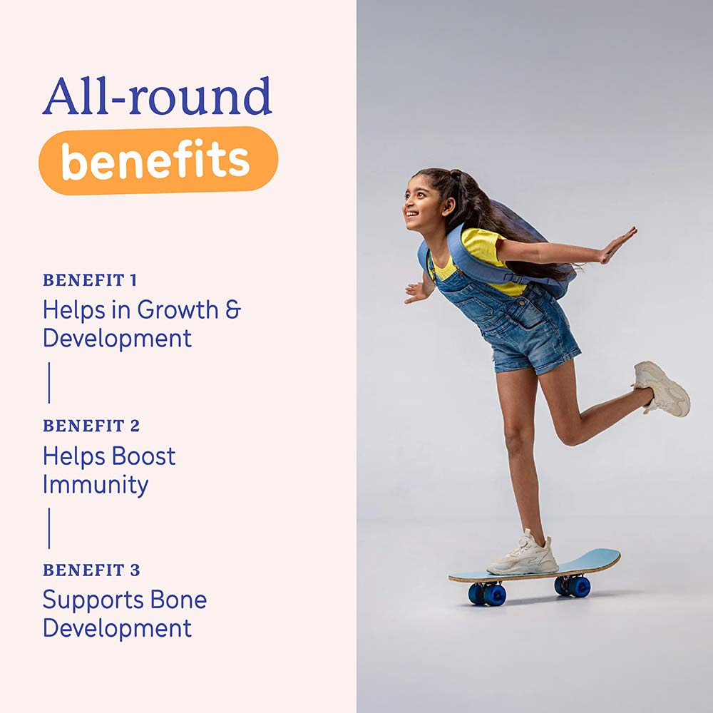 3 - Supermilk Gritzo Growth+ for Girl 10-12 Yrs,  400 g  Double Chocolate