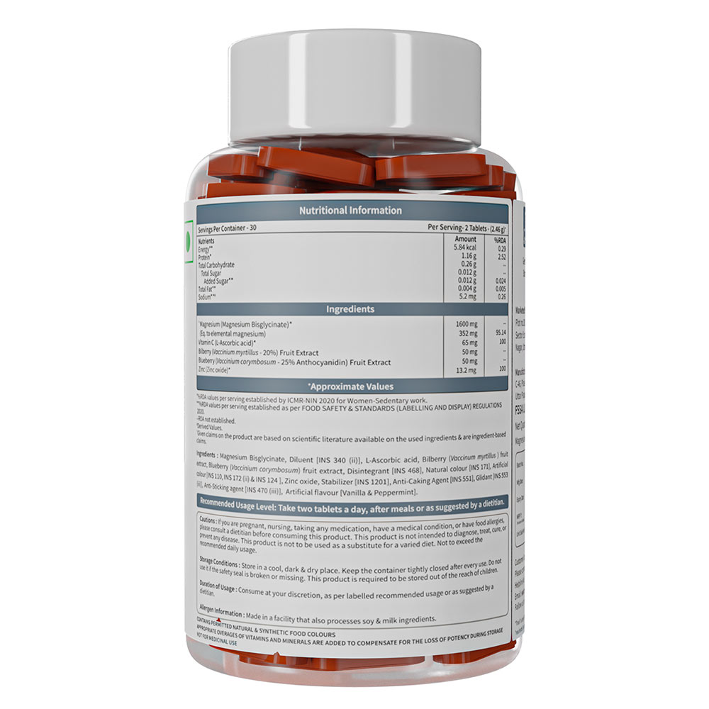 4 - Neuherbs True Magnesium,  Unflavoured  60 tablet(s) 