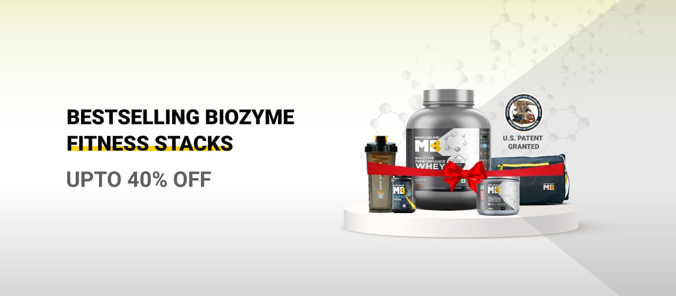 Bestselling Biozyme Fitness Stacks - Upto 40% Off