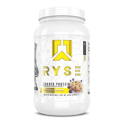 1 - Ryse Loaded Protein,  2.1 lb  Blueberry Muffin 