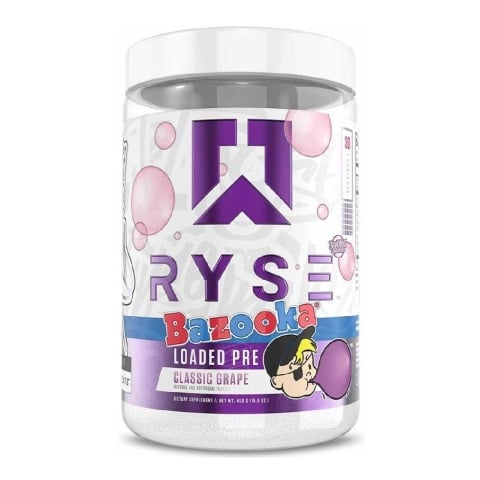 1 - Ryse Loaded Pre,  0.99 lb  Bazooka Classic Grape 