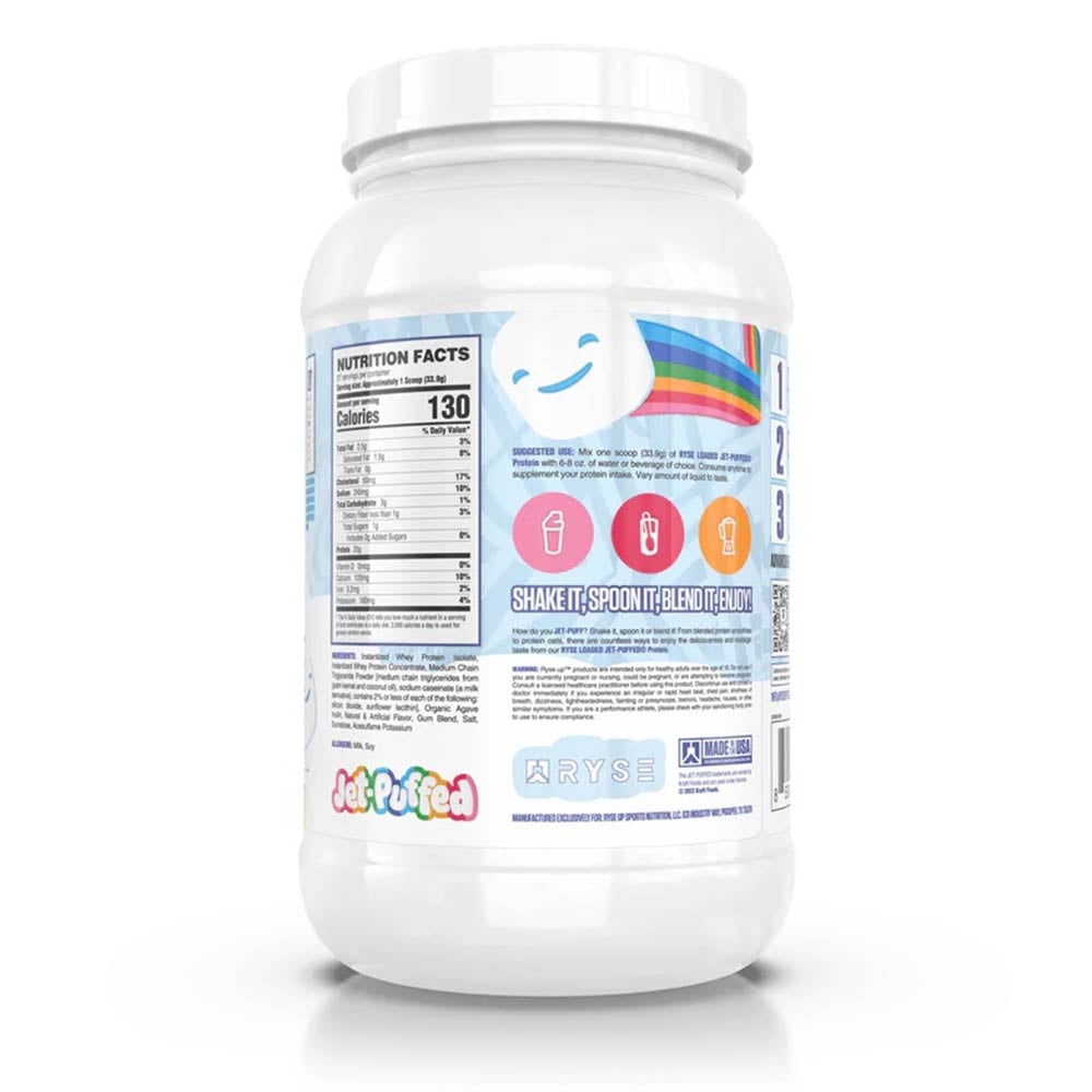 2 - Ryse Loaded Protein,  2 lb  Jet-Puffed Marshmallow 