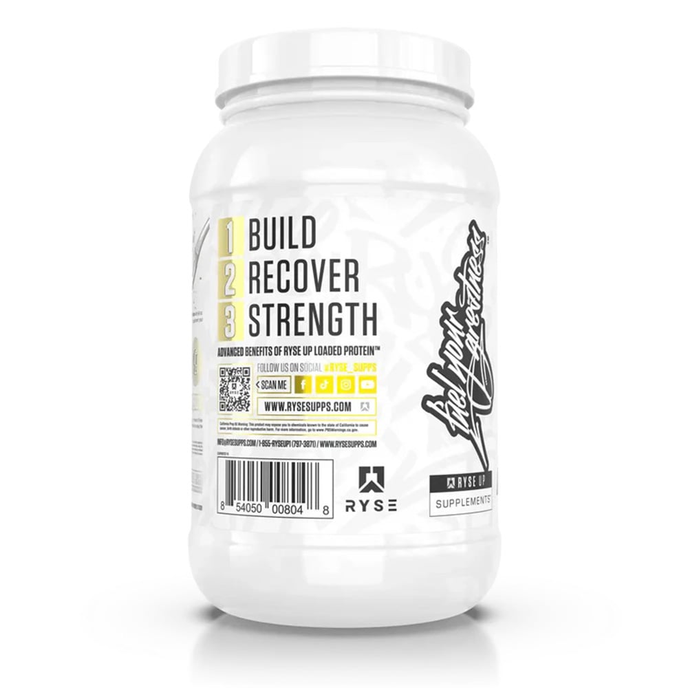 1 - Ryse Loaded Protein,  2 lb  Cinnamon Toast 