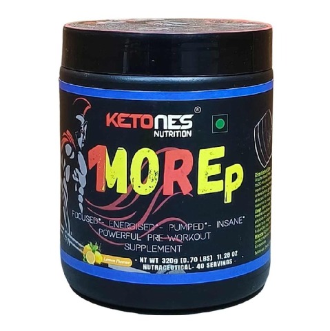 1 - Ketones 1MoreRep Pre-Workout, 0.70 lb Lemon
