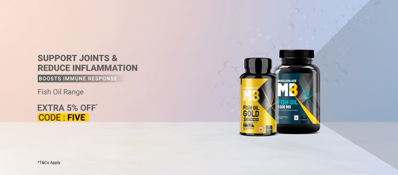 Fish Oil Range - Extra 5% Off