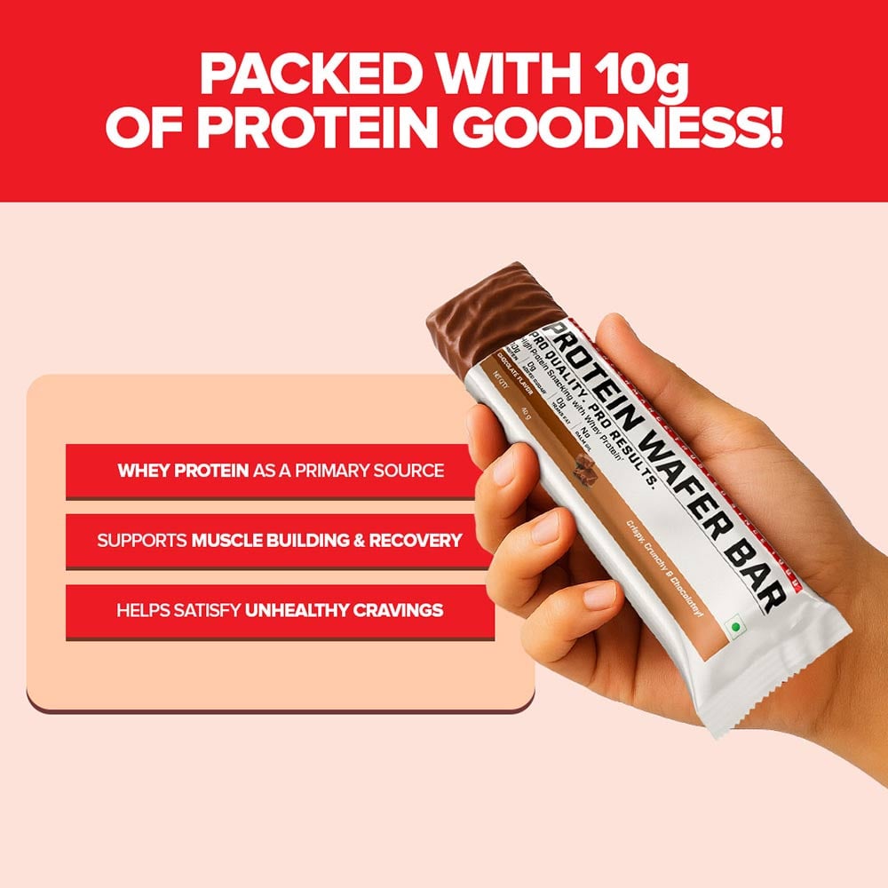7 - GNC Pro Performance Protein Wafer Bar,  10 bar(s)  Chocolate 