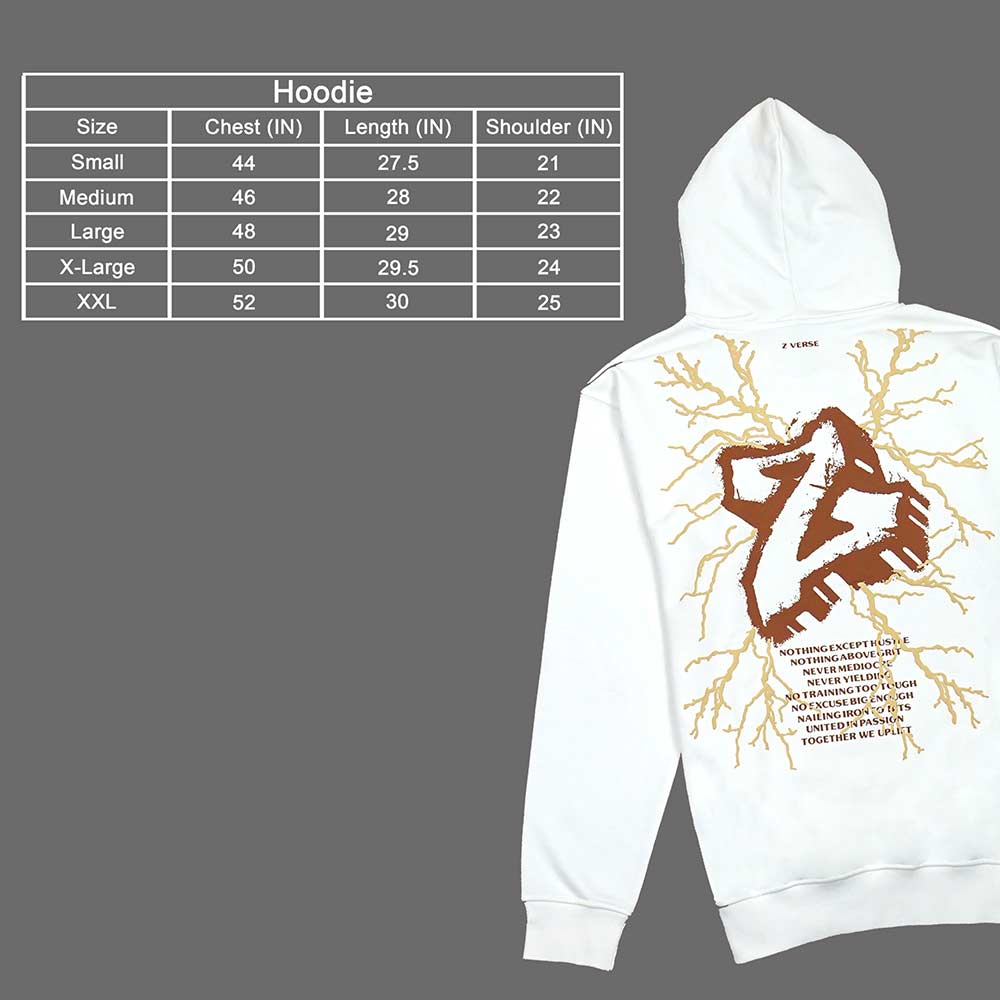 MuscleBlaze Z Verse Oversized Solid Hoodie,  White  X-Large