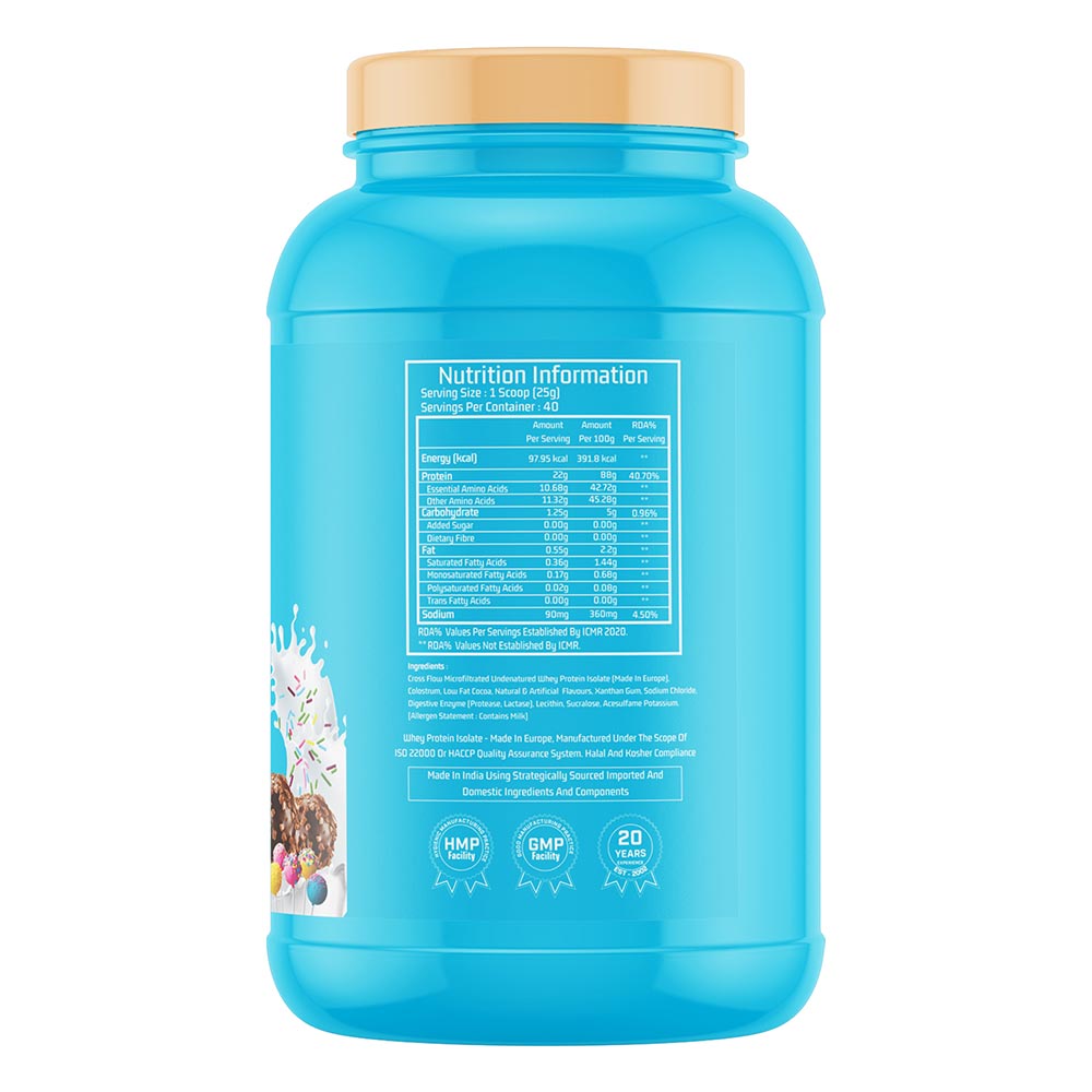 2 - Myfitness iWHEY- H2O,  2.2 lb  Choco Pebbles 