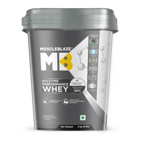 2 - MuscleBlaze Biozyme Performance Whey,  8.8 lb  Blue Tokai Coffee 