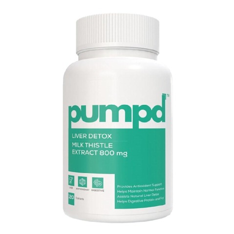 1 - Pumpd Milk Thistle Extract 800 mg,  120 tablet(s) 