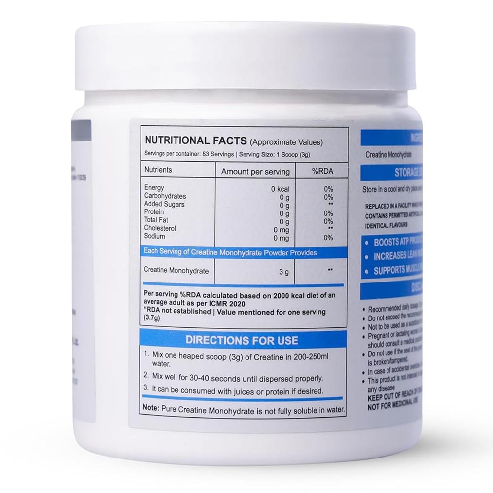 3 - Pumpd Creatine Monohydrate,  Unflavoured  0.55 lb 