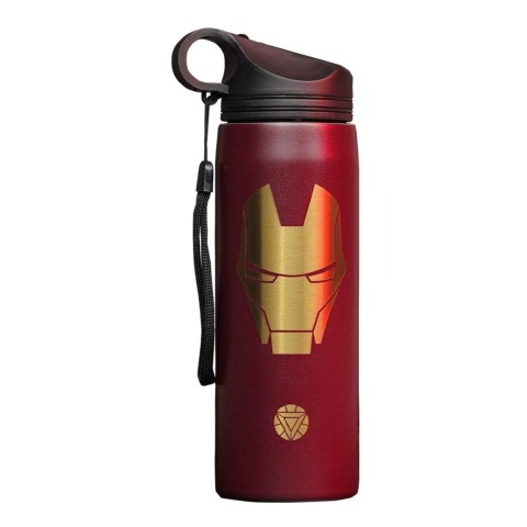 3 - Gritzo Ironman Sipper,  Red  700 ml 