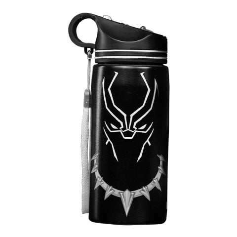 3 - Gritzo Black Panther Sipper,  Black  500 ml 