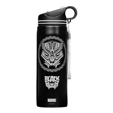 3 - Gritzo Black Panther Sipper,  Black  700 ml 