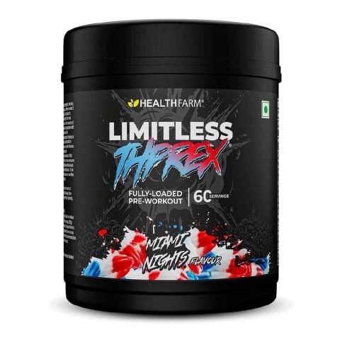 2 - Healthfarm Limitless Thprex Pre-Workout,  1.3 lb  Miami Nights 