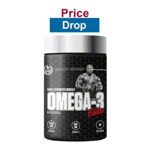 Dexter Jackson Black Series Omega-3 Tripple Strength,  90 softgels 