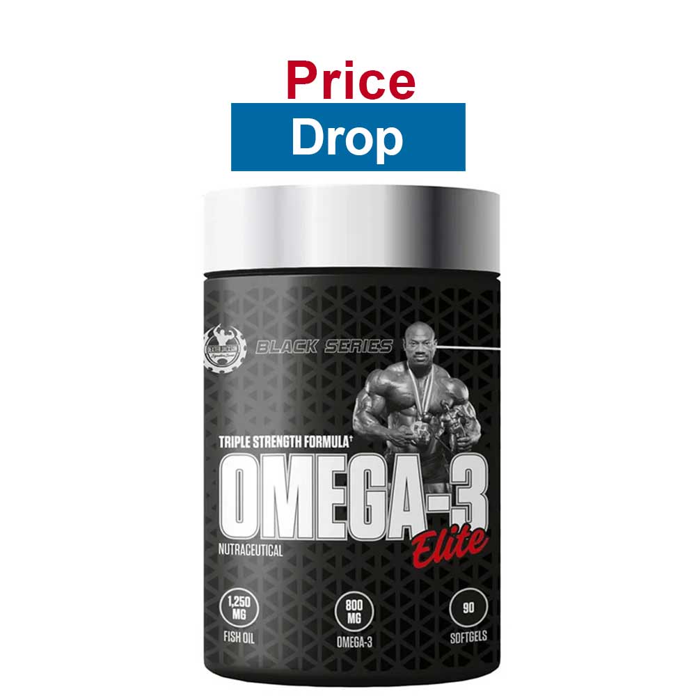 Dexter Jackson Black Series Omega-3 Tripple Strength,  90 softgels 
