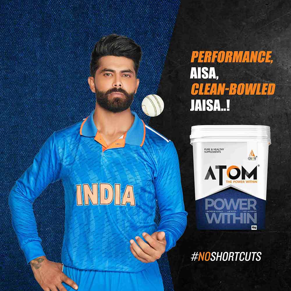 6 - AS-IT-IS Nutrition ATOM PWR Mass Gainer,  8.8 lb  Double Rich Chocolate 