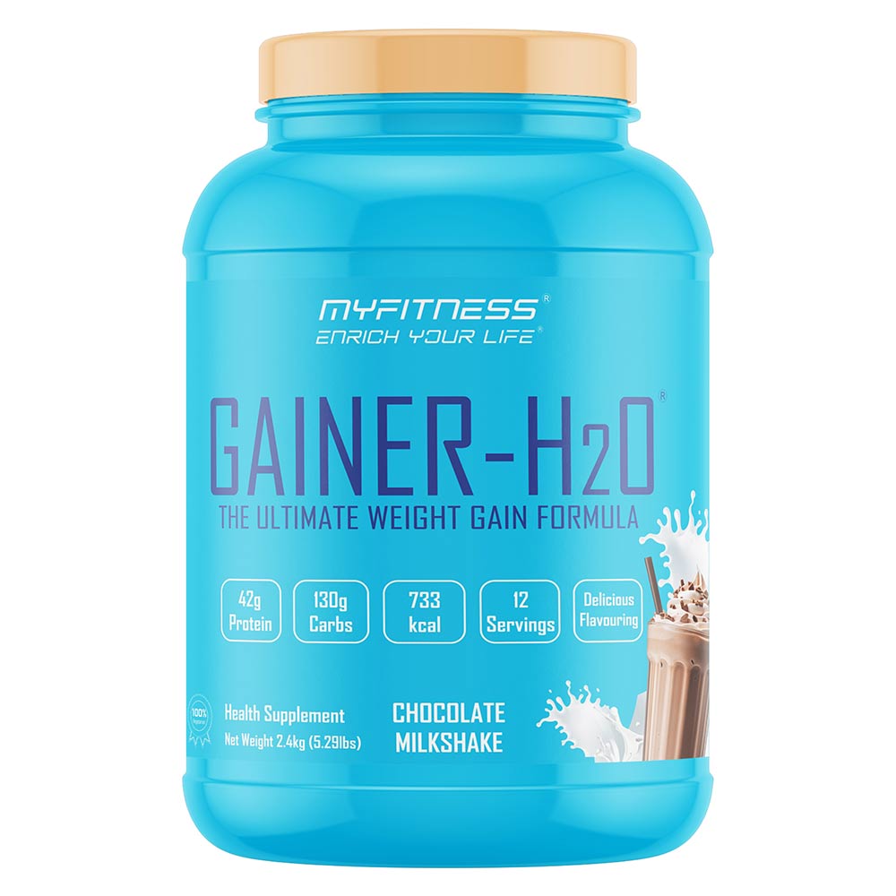 1 - Myfitness Gainer-H2O,  5.29 lb  Chocolate Milkshake 