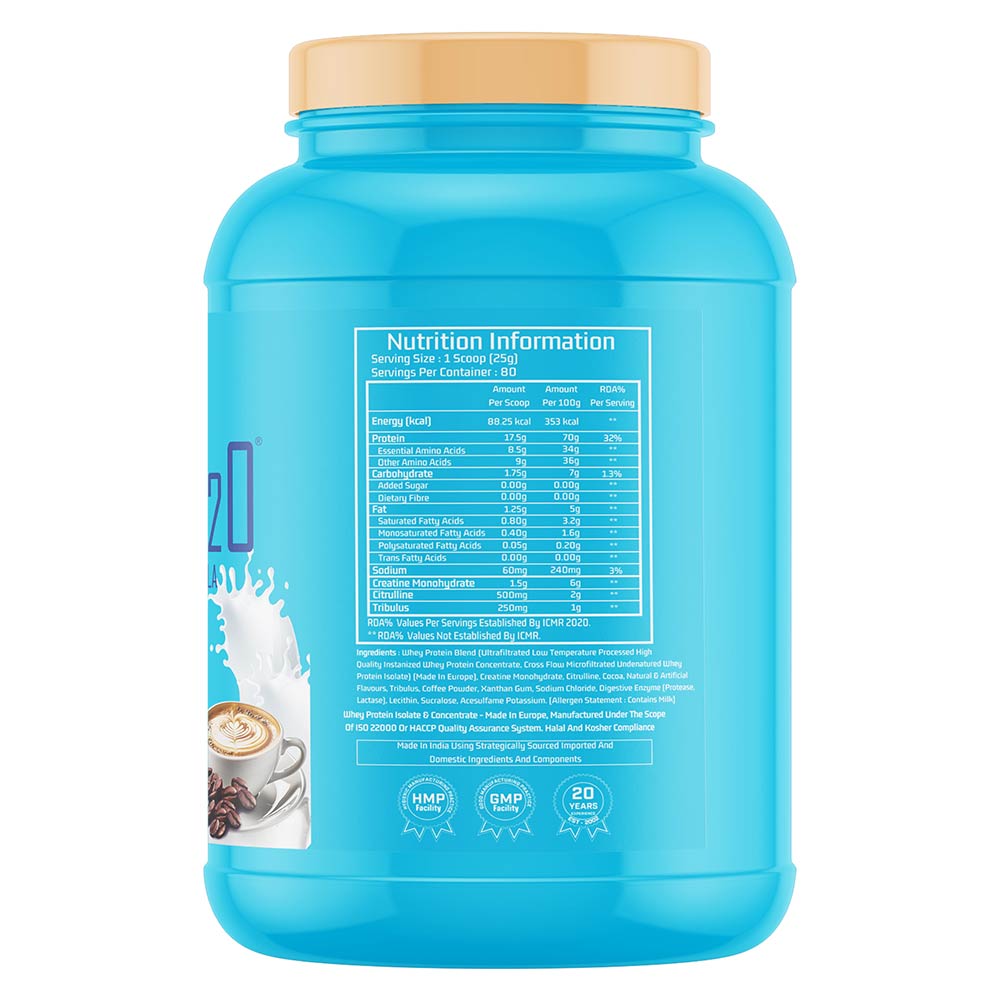 2 - Myfitness Wheytech-H2O,  4.4 lb  Coffee Delight 