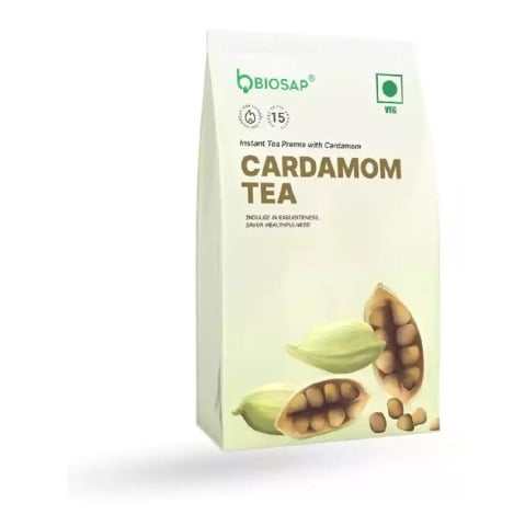 1 - BIOSAP Cardamom Tea,  Natural  15 sachets/pack 