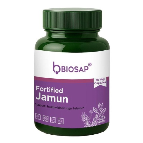 1 - BIOSAP Fortified Jamun, 60 veggie capsule(s)