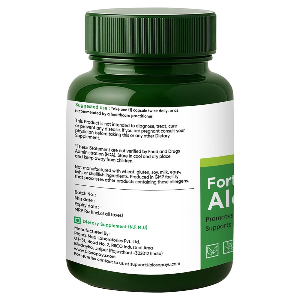 2 - BIOSAP Fortified Aloe Vera,  60 veggie capsule(s) 