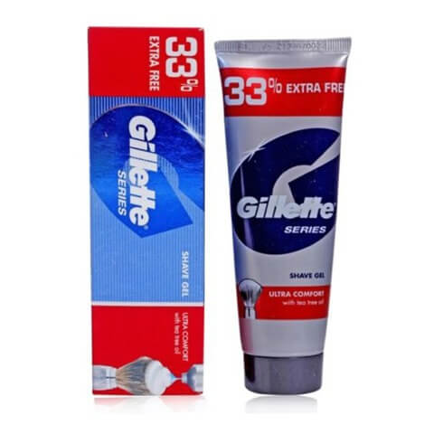Gillette Shave Gel (Tube Shape),  60 g  Ultra Comfort 