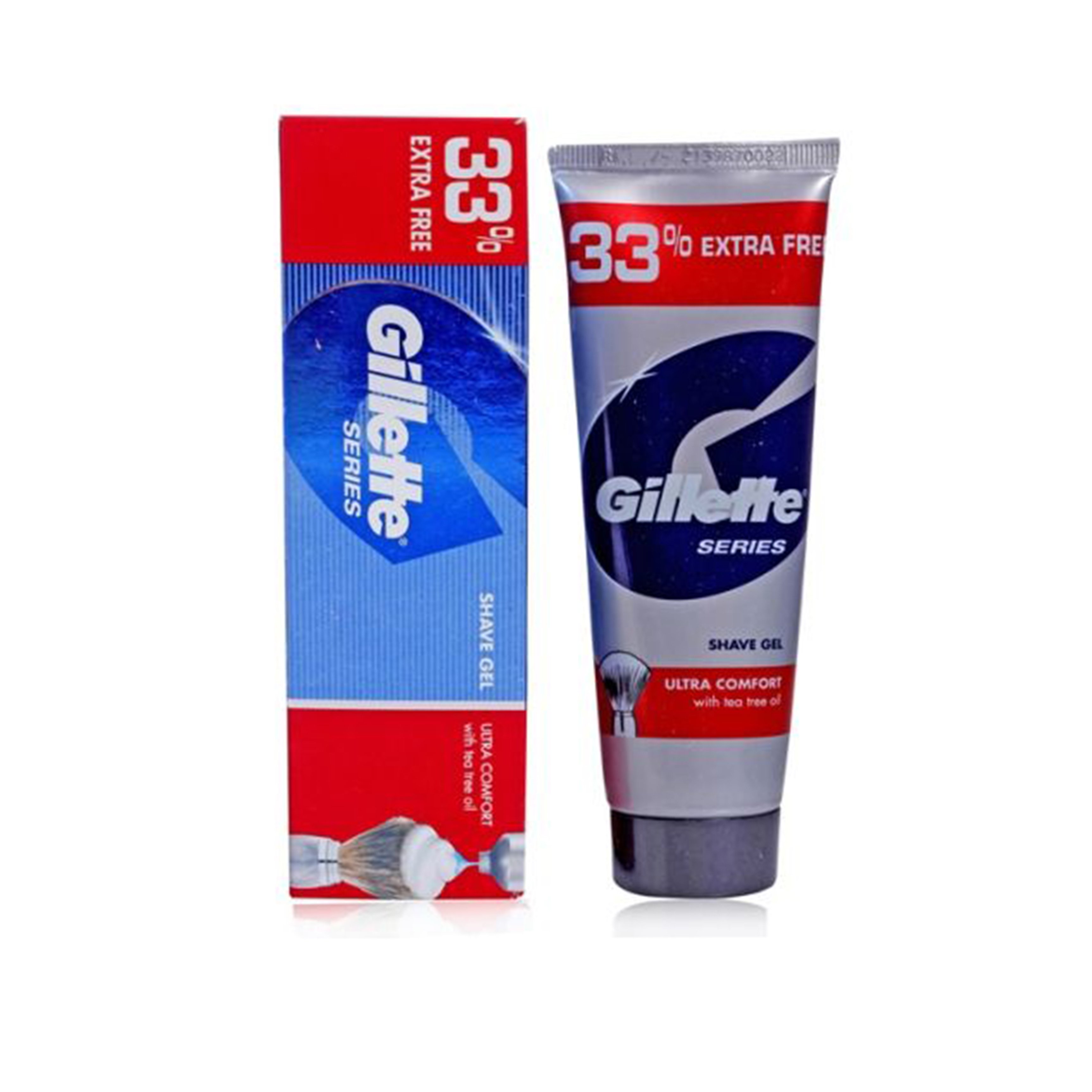 Gillette Shave Gel (Tube Shape),  60 g  Ultra Comfort 