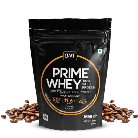 1 - QNT Prime Whey,  1.1 lb  Coffee 