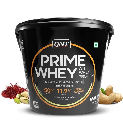 1 - QNT Prime Whey, 8.8 lb Kesar Kaju Pista