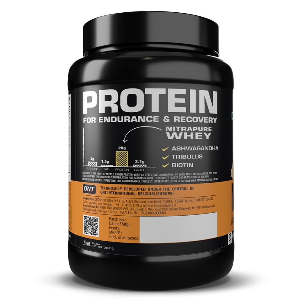 2 - QNT Nitrapure Whey Protein,  2.2 lb  Kesar Malai Kulfi 