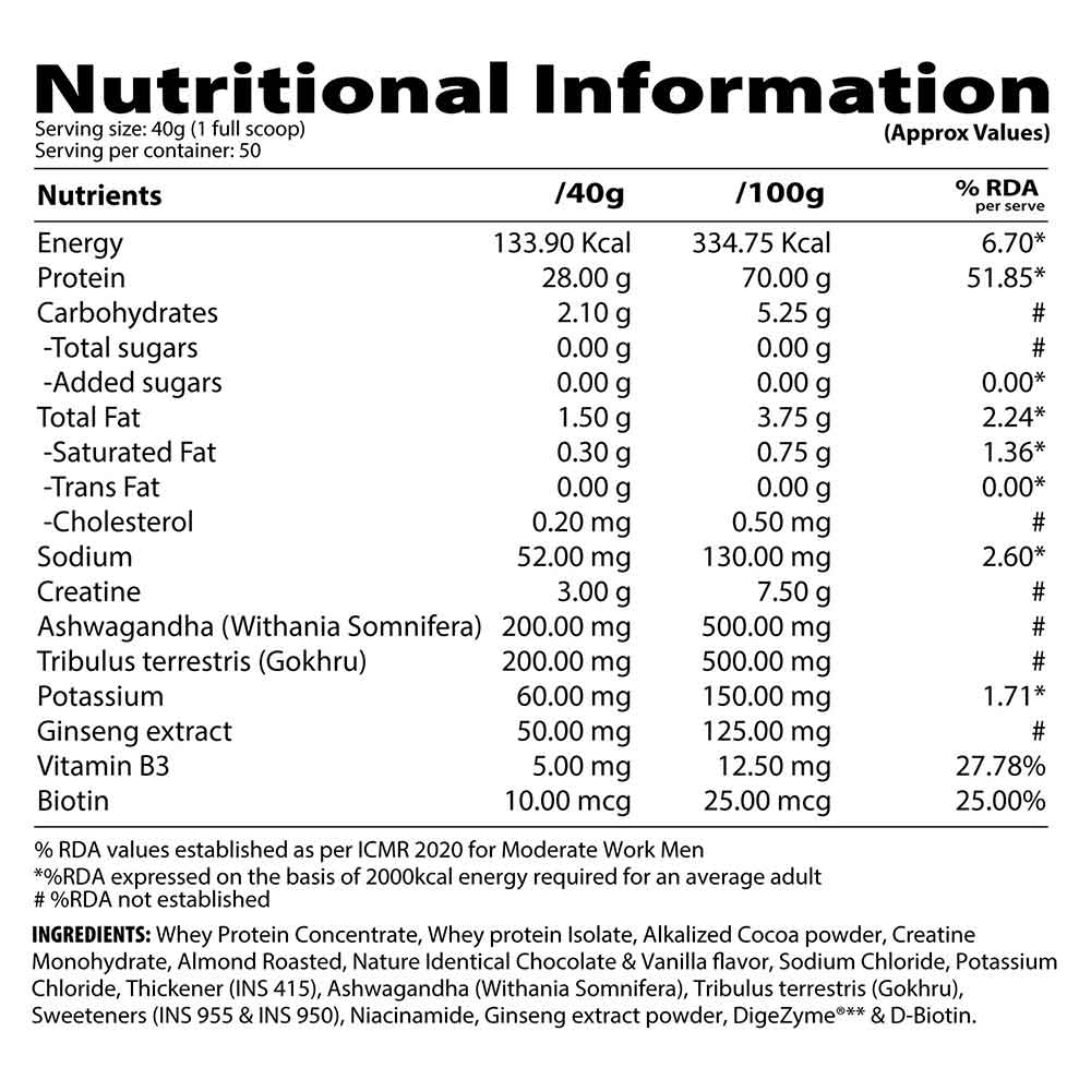 3 - QNT Nitrapure Whey Protein,  4.4 lb  Choco Badam 