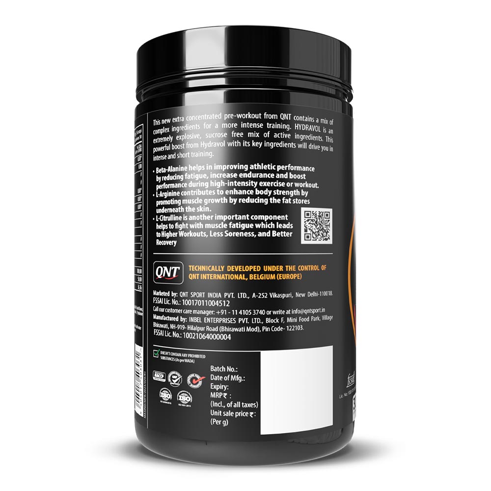 2 - QNT Hydra Vol Pre Workout Formula,  0.88 lb  Fruit Punch 
