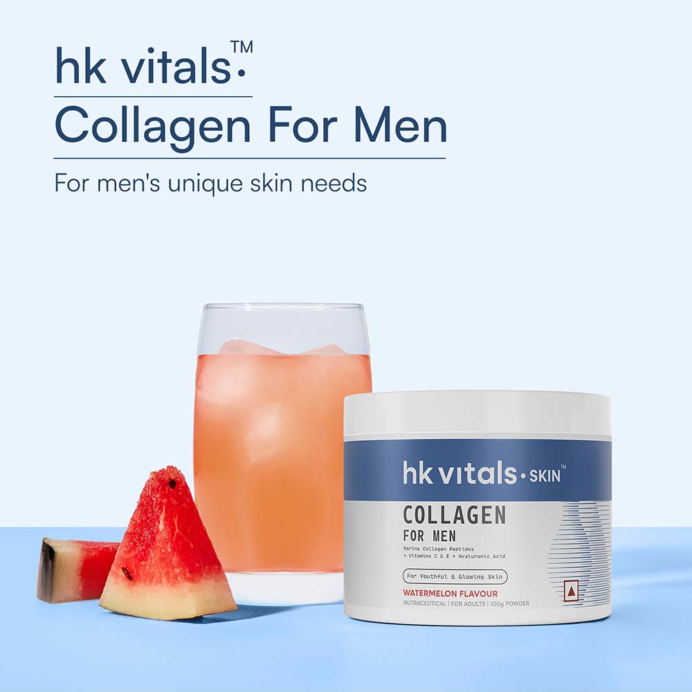 3 - HK Vitals Collagen for Men,  Marine Collagen  100 g  Watermelon