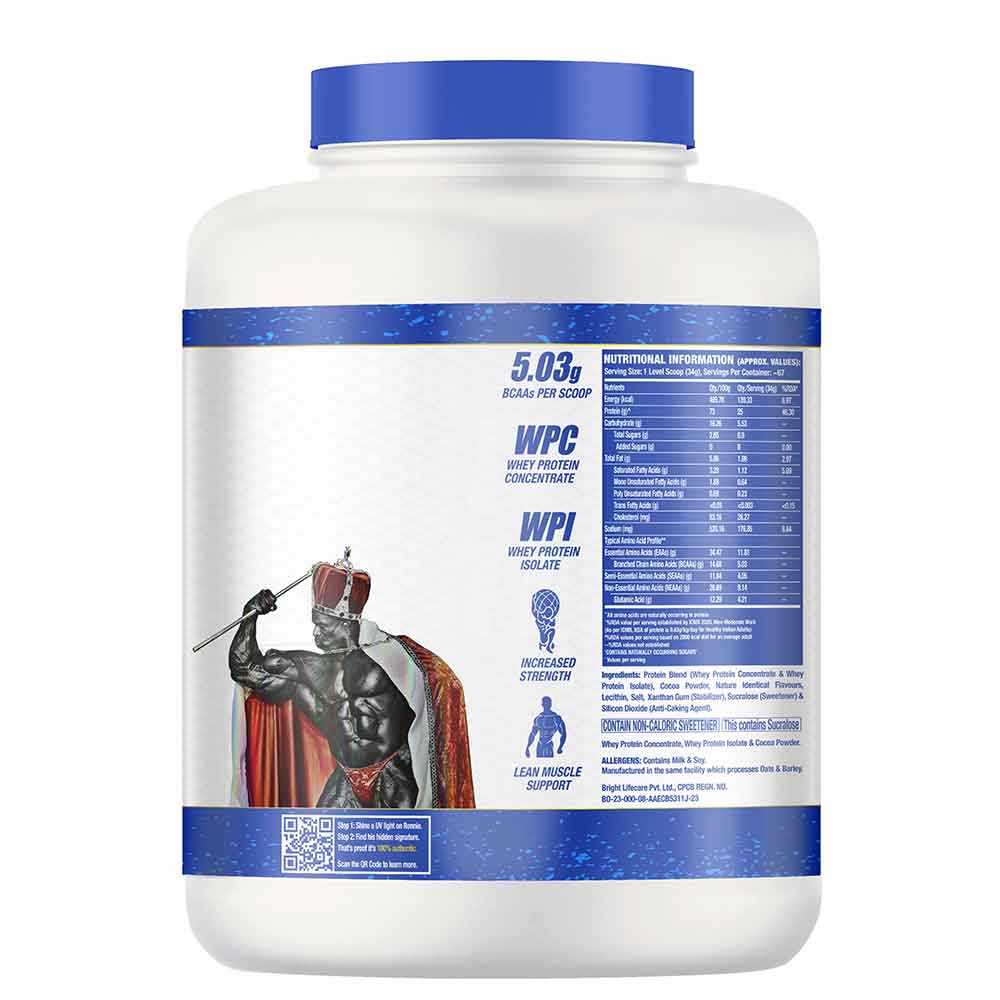 2 - Ronnie Coleman Signature Series King Whey Protein,  5 lb  Chocolate Brownie 