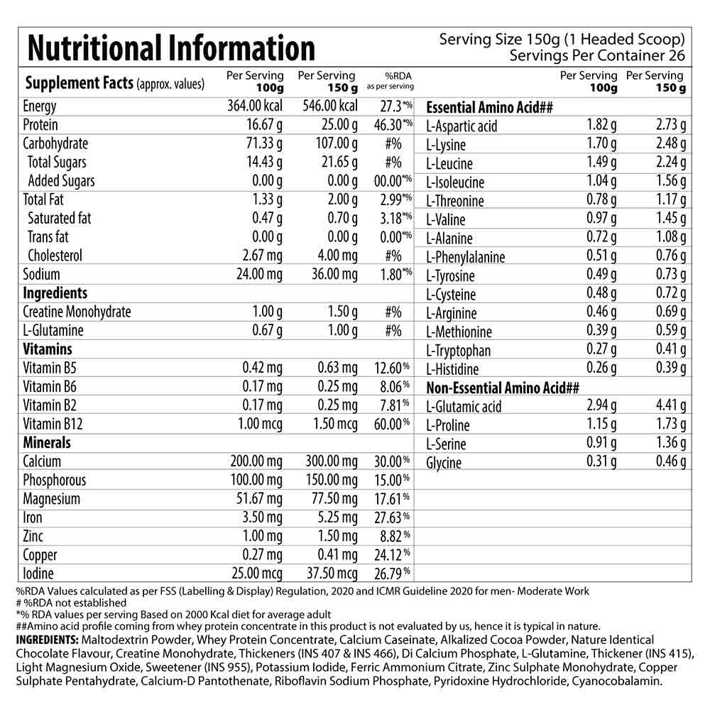 1 - QNT Massive Mass,  8.8 lb  Irish Chocolate 