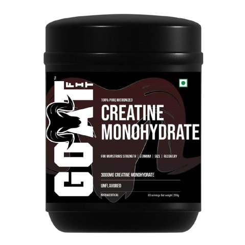 1 - G.O.A.T Fit 100% Pure Micronized Creatine Monohydrate,  Unflavoured  0.55 lb 