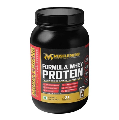 1 - Musclemend Formula Whey Protein,  2.2 lb  Cookies & Cream 