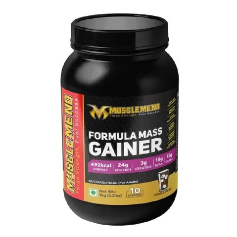 1 - Musclemend Formula Mass Gainer, 2.2 lb Cookies & Cream