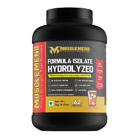 1 - Musclemend Formula Isolate Hydrolyzed,  4.4 lb  Kesar Pista 